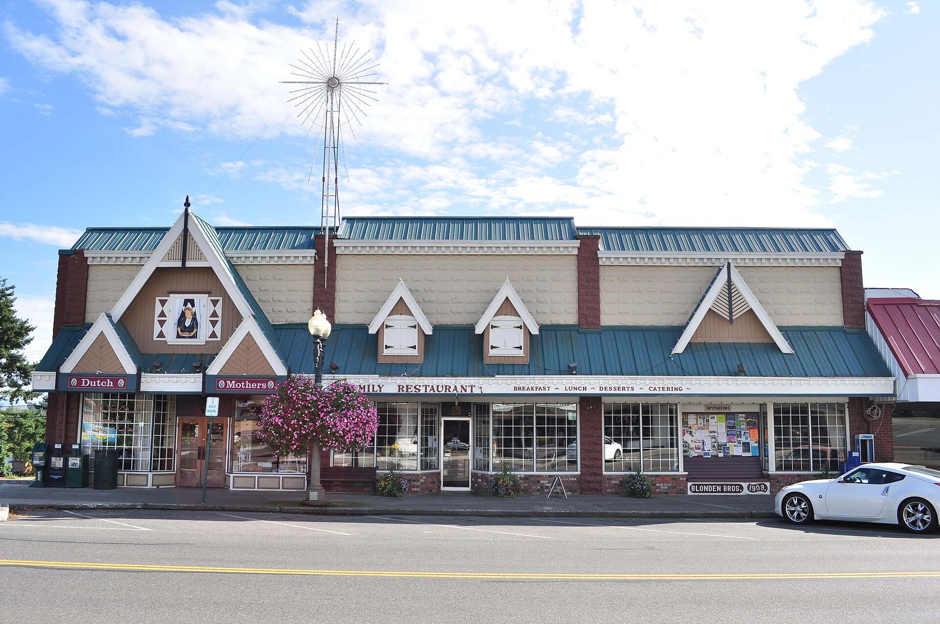 Front Street in downtown Lynden